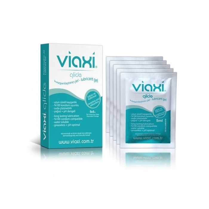 Viaxi Glide 5 x 5ml Kayganlaştırıcı Jel