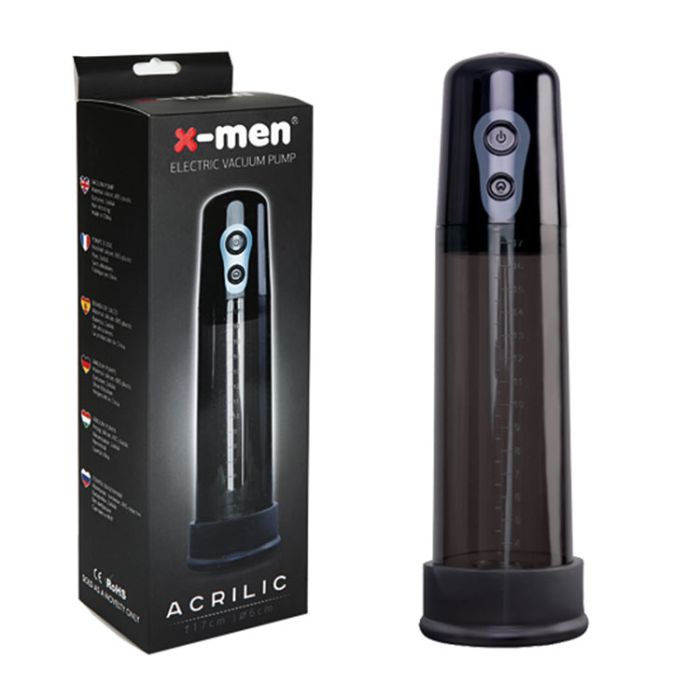 Acrilic X-Men Otomatik Penis Pompası