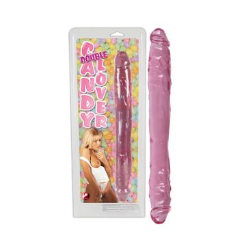 30 cm Candy Double Lover Çift Taraflı Jel Dildo Penis