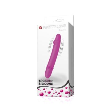 10 Fonksiyonlu Teknolojik Dildo Vibratör - Emily