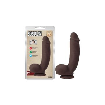 Sensualism Melez 21 cm Kıkırdaklı Gerçekçi Dildo