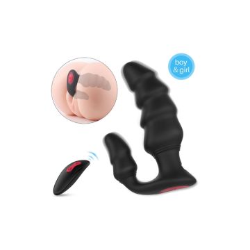 S-Hande Dragon-Rct Kumandalı 9 Fonksiyonlu Titreşimli Şarjlı Double Vibratör