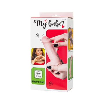 My Babe Kıkırdaklı Deri Katmanlı My Sweety 21,5 cm Dildo