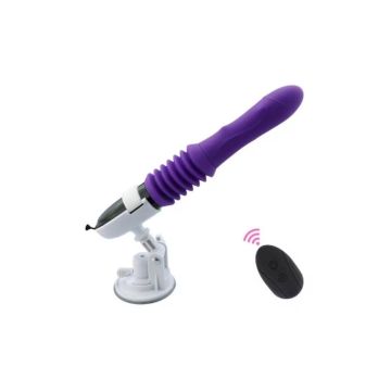 Teleskopik Uzaktan Kumandalı Seks Makinesi Vibratörü | Sexshop - 1