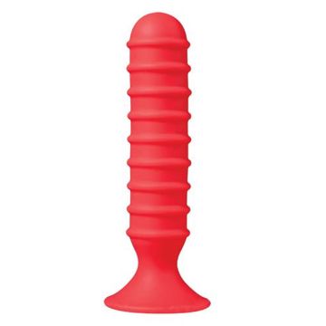 15 cm Ass Jacker Buttplug Kırmızı