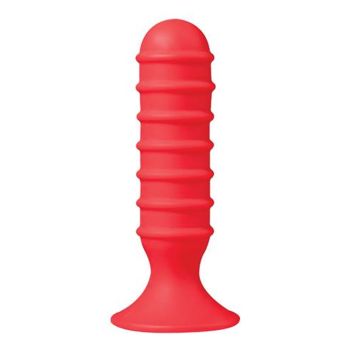 13 cm Ass Jacker Buttplug Kırmızı