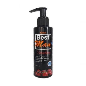 Best Man Büyük Boy Çilekli Lubricant Jel 150ml.