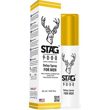 Stag 9000 Sprey 20 ml Erkeklere Özel Penis Spreyi - 1