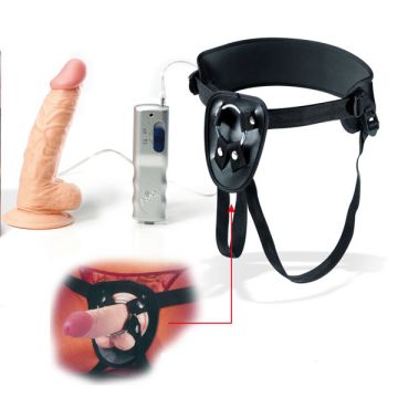 18 cm İnvigorator Belden Bağlamalı Penis