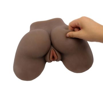 Yeni Nesil Tam Realistik Anal Vajinal Zenci Gerçekçi Kalça Mastürbatör