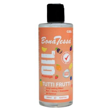 Bona Tessa Oil Tutti Frutti 250 ml | Karışık Meyve Kokulu Masaj Yağı - 1