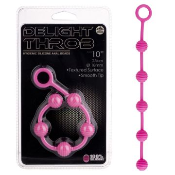 25 cm Delight Throb Anal Plug