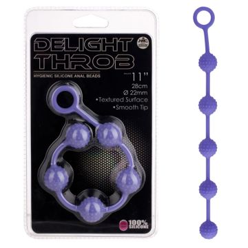 28 cm Delight Throb Anal Plug