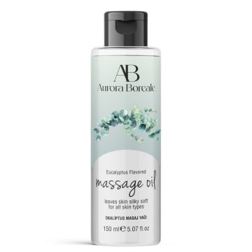 Aurora Boreale Okaliptus Aromalı Masaj Yağı 150 ml | Isıtıcı Su Bazlı Yağ - 1