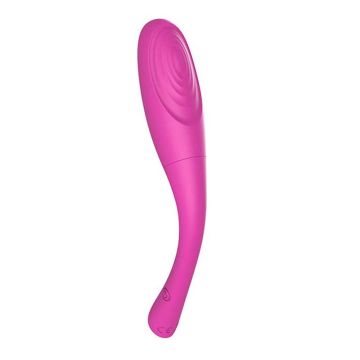 Telefon Kontrollü Şarjlı Vibratör Pembe