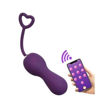 Telefon Kontrollü Mini Vibratör Mor