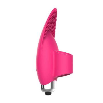 Tırtıklı Parmak Vibratör Pembe
