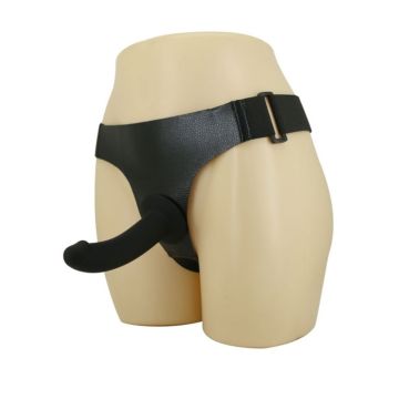 15 cm Belden Bağlamalı Zenci Strapon