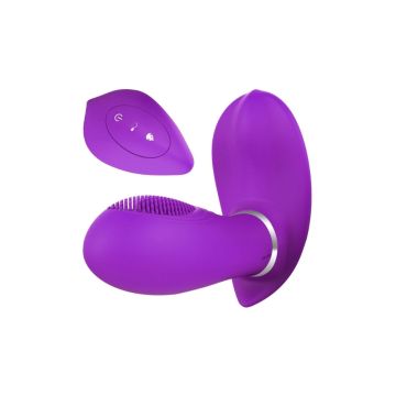 Uzaktan Kumandalı Külot İçi USB Şarjlı Ultra Lux Teknolojik Vibratör – Sessiz, Su Geçirmez, Giyilebilir Tasarım Mor