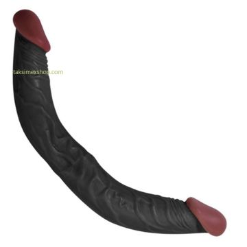 33 cm Hoodlum Zenci Çift Taraflı Penis