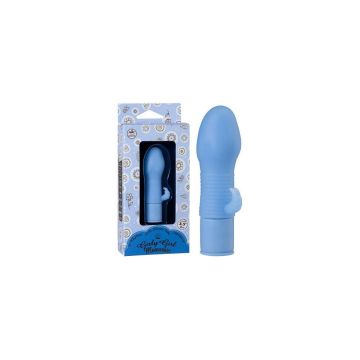 Memories Uyarıcılı Mavi Titreşimli Vibratör (9 cm)