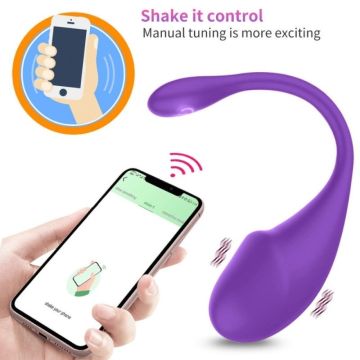 Noctis Telefon Kontrollü Mor Vibratör