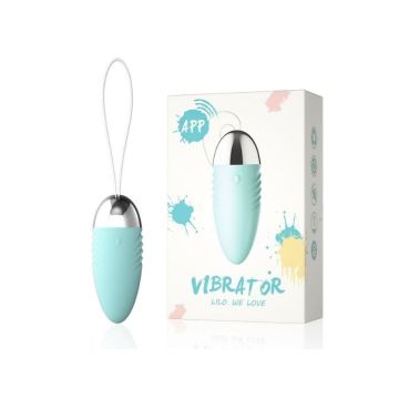 LILO App Kontrollü Uzaktan Kumandalı Bullet Vibratör Turkuaz | Sexshop - 1