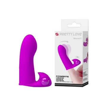 Pretty Love Mor Silikon Parmak Vibratörü | Güvenilir Sexshop - 5