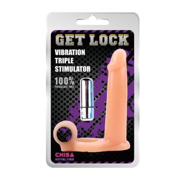 Get Lock Titreşimli Protez Penis Halkası