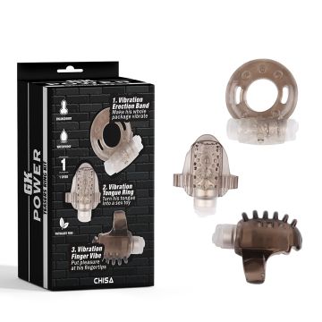 GK Power Teasers Titreşimli Halka Seti - Gri