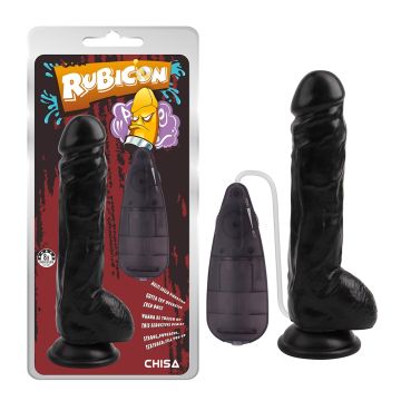 22 cm Rubicon Gerçekçi Zenci Vibratör