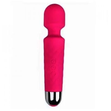 Female Wand Massager Şarjlı Vibratör - Pembe
