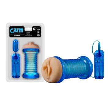 Cum Explosion Titreşimli Suni Vajina Mastürbatör