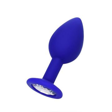 Brilliant Anal Plug Mavi Renk 7 cm