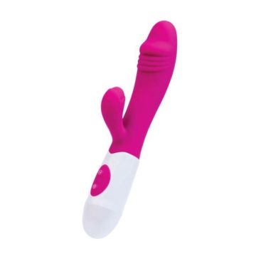 Area Klitoral Uyarıcı Vibratör silikon pembe 19 cm
