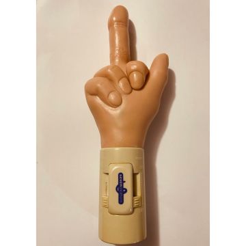 Oynarbaşlı Titreşimli Finger It Out Realistik Penis - 1