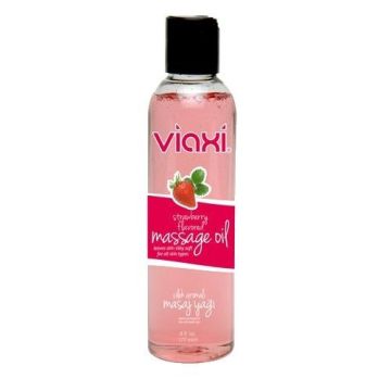 Viaxi Çilek Aromalı Masaj Yağı 177 ML.