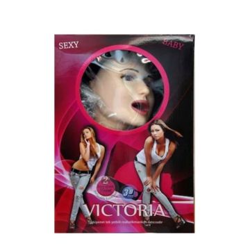 Victoria Realistik Şişme Manken
