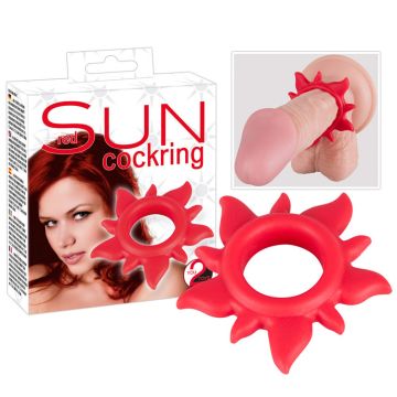 Sun Red Penis Halkası