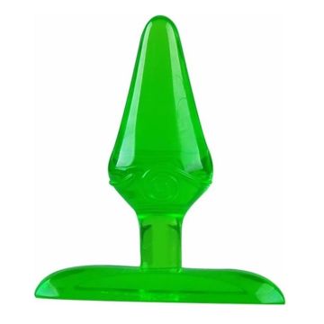 Mini Jel Dokulu Anal Plug Yeşil