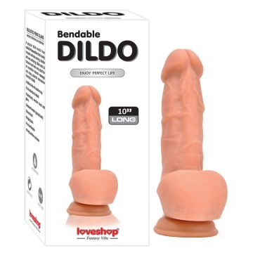 25 cm Bükülebilir Ten Rengi Realistik Penis