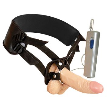 22 cm Gigolina İçi Dolu Belden Bağlamalı Protez Penis