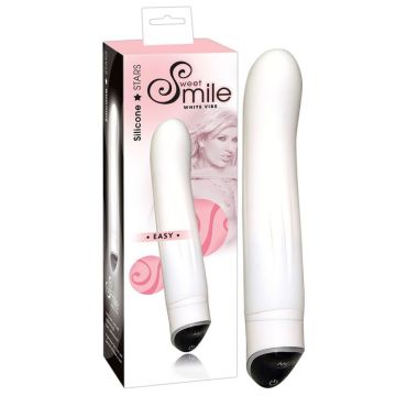 22 cm Sweet G-Spot Beyaz  Renkli Teknolojik Vibratör