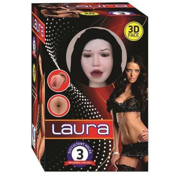 Laura Titreşimli Realistik Şişme Bebek