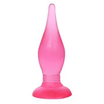 14 cm Vantuzlu Jel Anal Alıştırıcı Plug