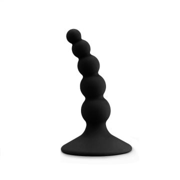10,5 cm Vantuzlu Boğumlu Anal Plug