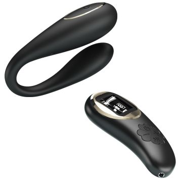 USB Şarjlı 10 Titreşim Fonksiyonlu Uzaktan Kumandalı Vibratör - Nathan