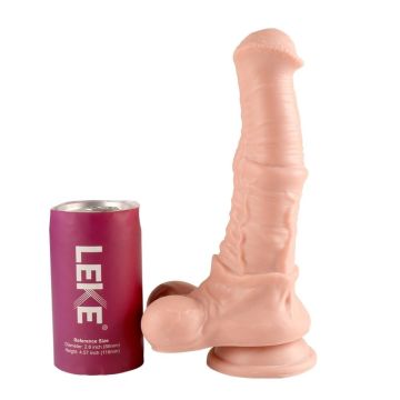 Horse Power 2 43 cm Çift Katmanlı Sünnetsiz Silikon Penis - 1