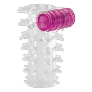 Güçlü Titreşimli Şeffaf Penis Yüzüğü 7 cm Hipoalerjenik