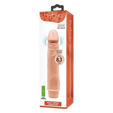 Güçlü Titreşimli 21,5 cm Realistik Vibratör Gerçekci Penis Dildo
